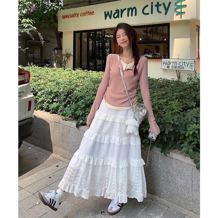 春新作 レイヤード風 ヘンリーネック | ShopNikoNiko | 詳細画像10 