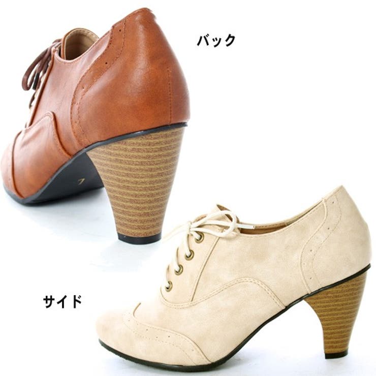 オックスフォード パンプス ハイヒール[品番：MG000000039