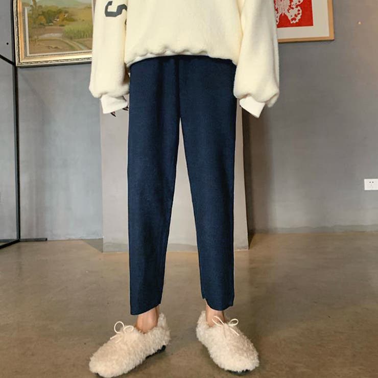 ニットパンツ 低身長さん向け 股上深め | shoppinggo | 詳細画像8 