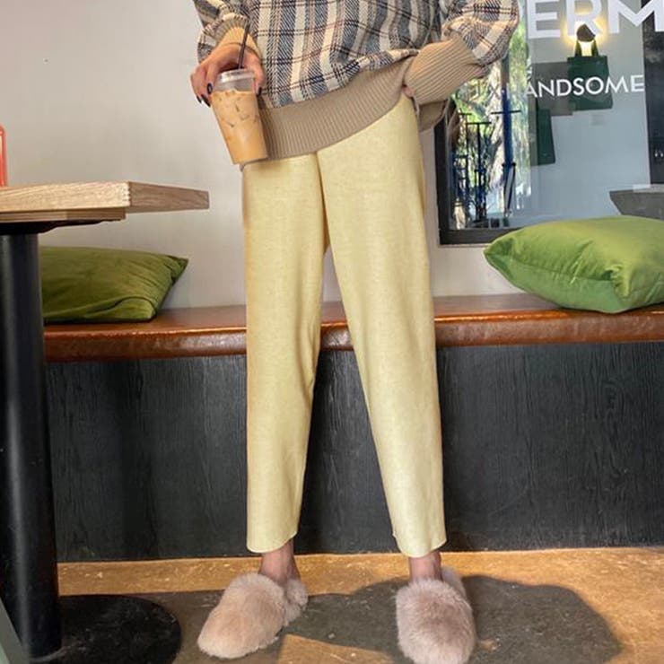 ニットパンツ 低身長さん向け 股上深め | shoppinggo | 詳細画像12 