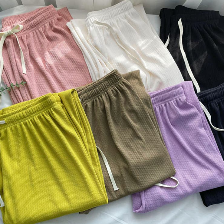 夏服 ワイドパンツ サマーパンツ | shoppinggo | 詳細画像9 