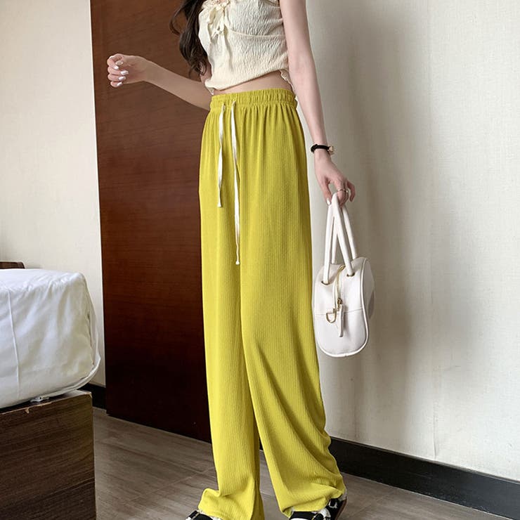 夏服 ワイドパンツ サマーパンツ | shoppinggo | 詳細画像17 