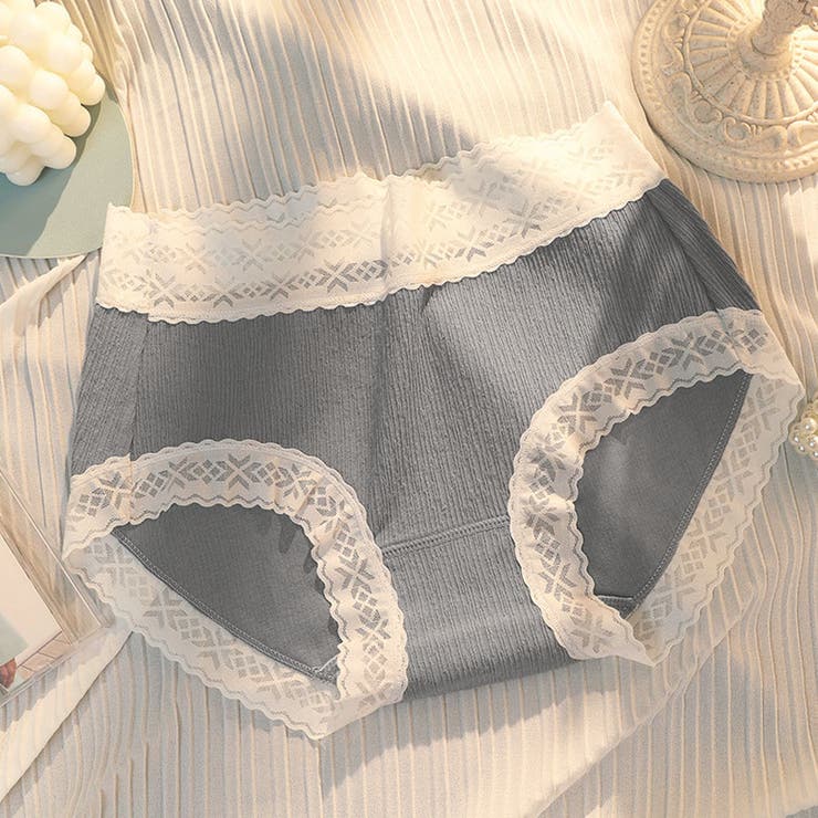 グレー | ショーツ レースショーツ ハイウエスト | shoppinggo