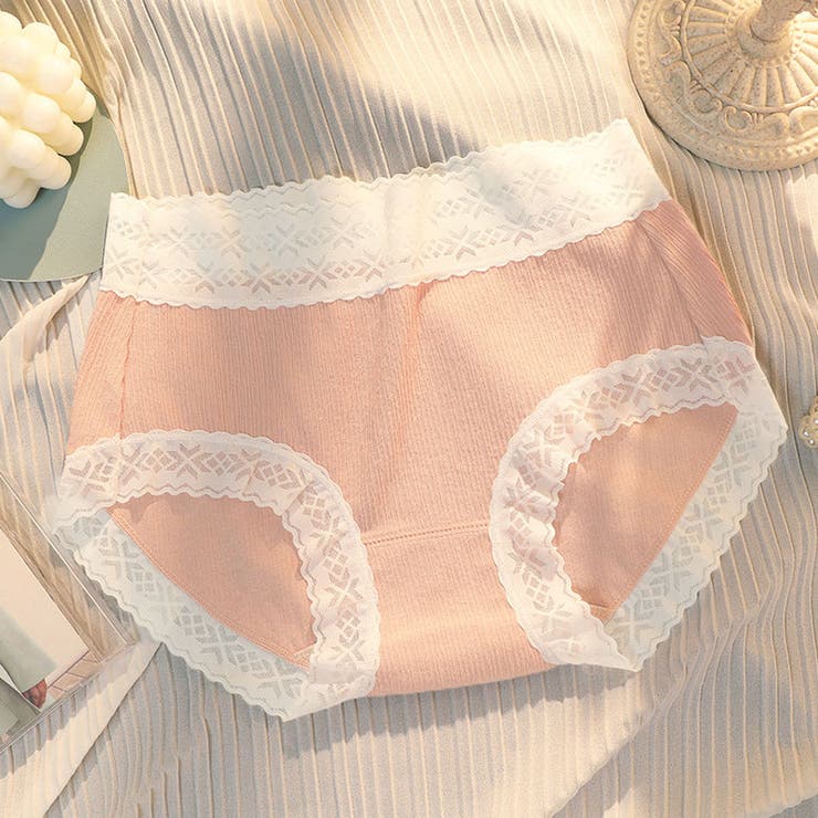 ライトピンク | ショーツ レースショーツ ハイウエスト | shoppinggo