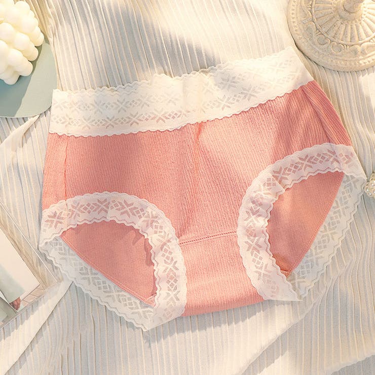 ピンク | ショーツ レースショーツ ハイウエスト | shoppinggo