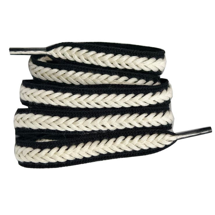 ブラック | 靴紐 カラー 平紐 | shoppinggo