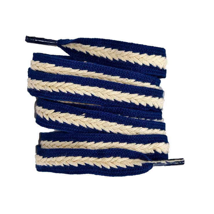 ネイビー | 靴紐 カラー 平紐 | shoppinggo