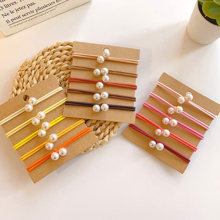 パールヘアゴム 5本セット おしゃれ | shoppinggo | 詳細画像3 