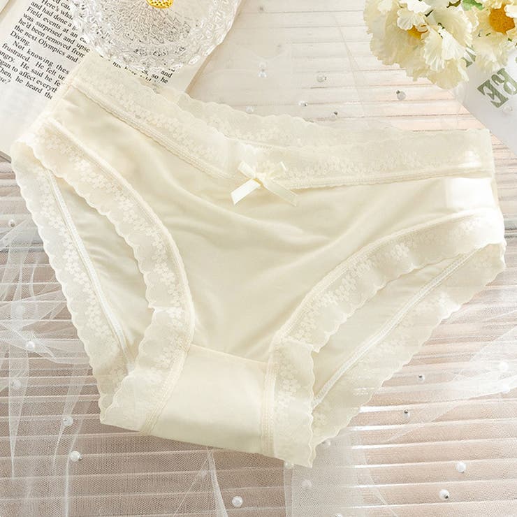 ベージュ | レースショーツ 花柄 セクシー | shoppinggo