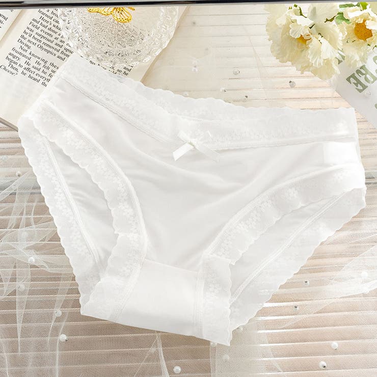 ホワイト | レースショーツ 花柄 セクシー | shoppinggo