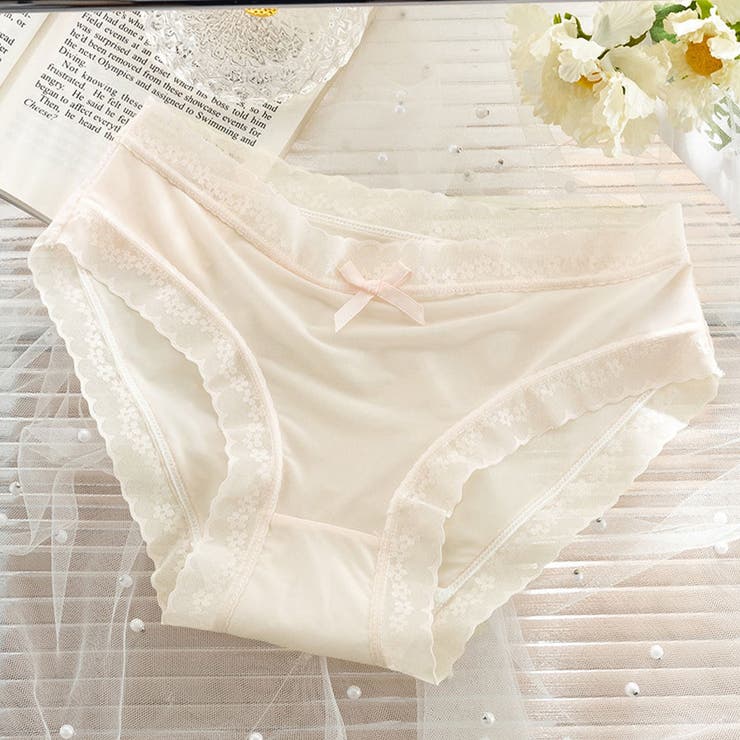 ライトピンク | レースショーツ 花柄 セクシー | shoppinggo
