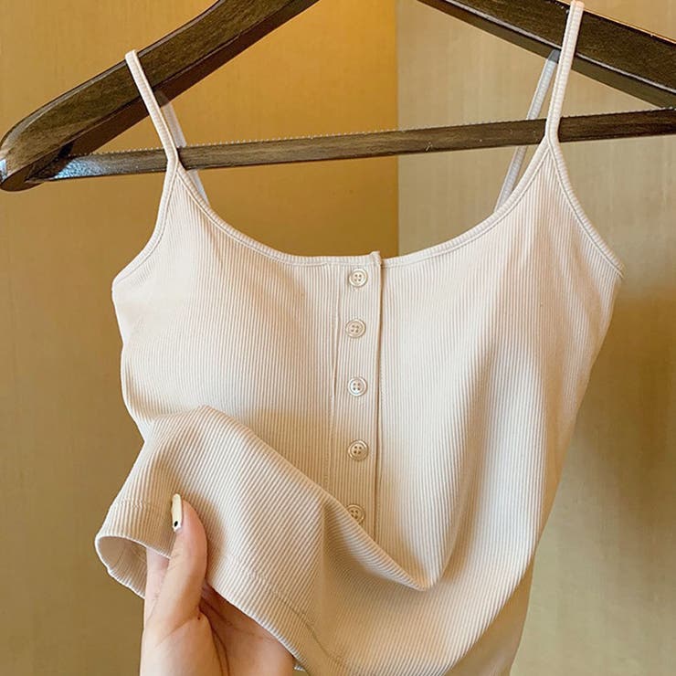 キャミソール カップ付 キャミタンクトップ | shoppinggo | 詳細画像7 