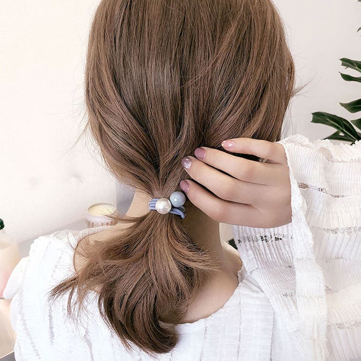 ヘアゴム パール おしゃれ | shoppinggo | 詳細画像12 