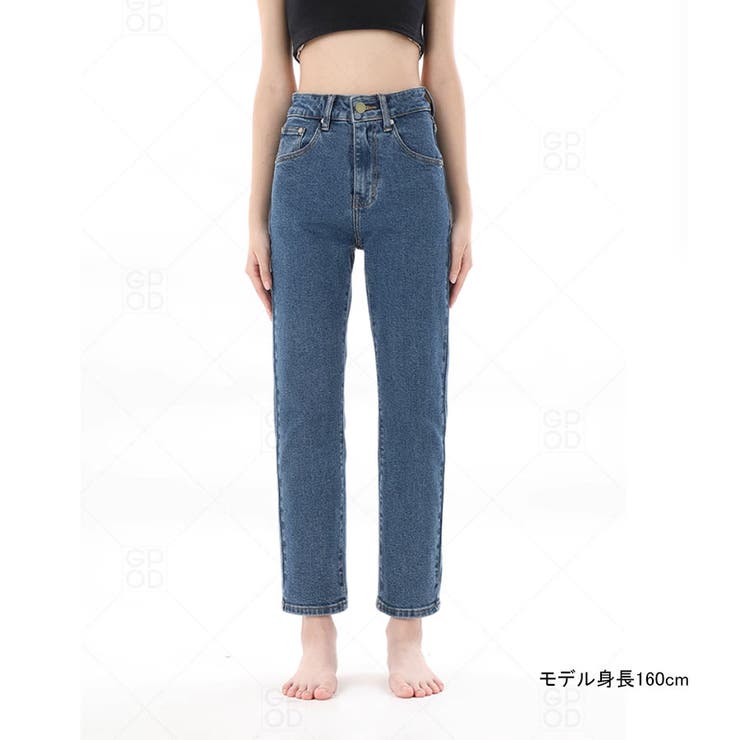 デニムパンツ レディース アンクル丈 | shoppinggo | 詳細画像6 