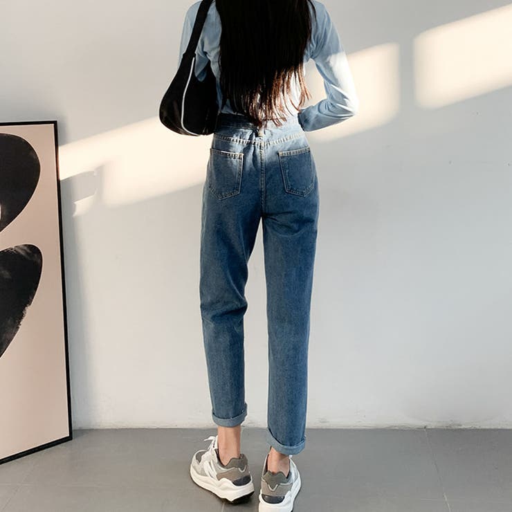 デニムパンツ レディース アンクル丈 | shoppinggo | 詳細画像12 