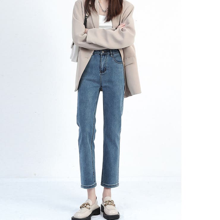 デニムパンツ レディース アンクル丈 | shoppinggo | 詳細画像14 