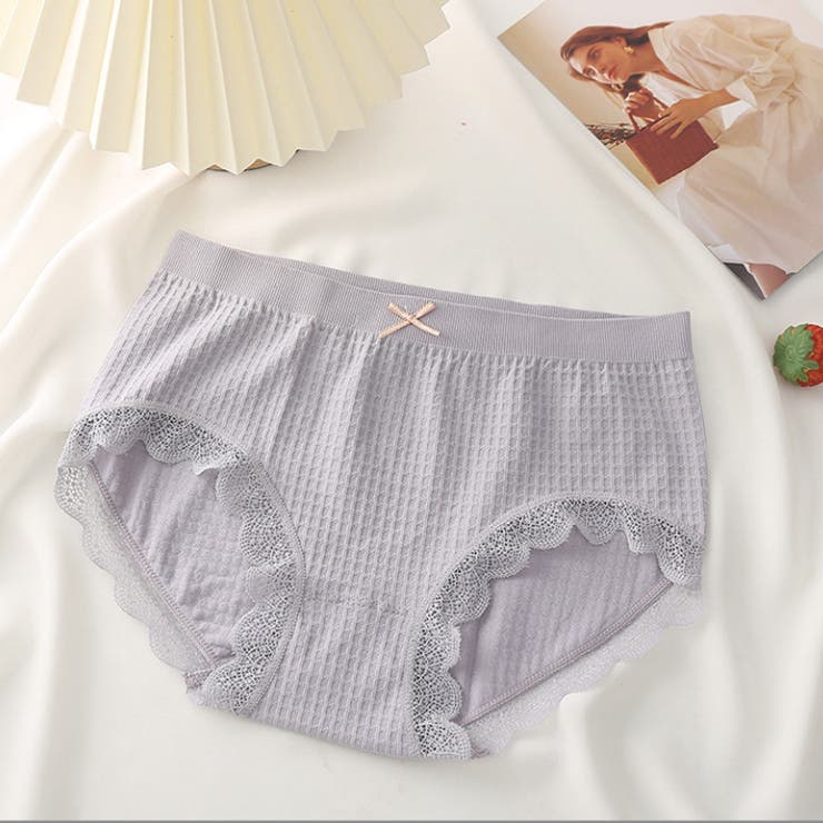 パープル | レースショーツ ハイウエスト レディース | shoppinggo
