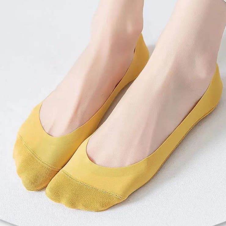 イエロー | つま先カバーソックス 靴下 くつ下 | shoppinggo