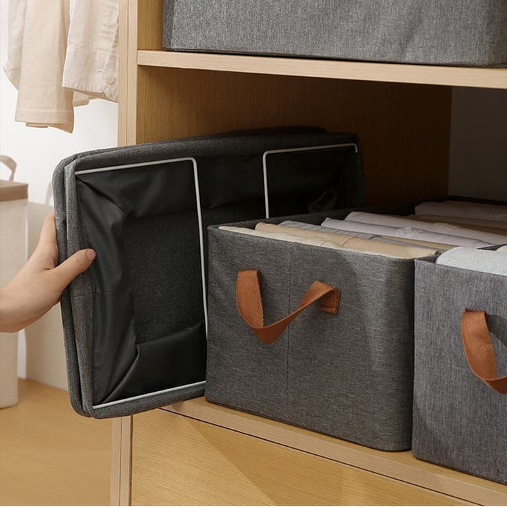 スチール骨入り収納ケース ズボン収納 靴下ケース | shoppinggo | 詳細画像8 