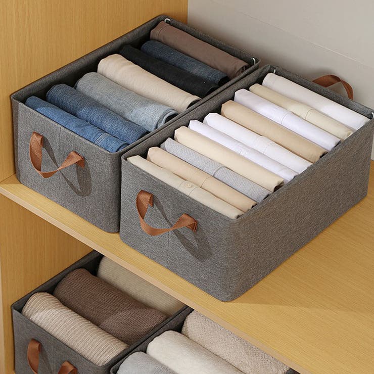 スチール骨入り収納ケース ズボン収納 靴下ケース | shoppinggo | 詳細画像12 