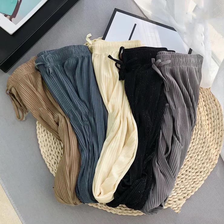 夏服 ワイドパンツ サマーパンツ | shoppinggo | 詳細画像3 