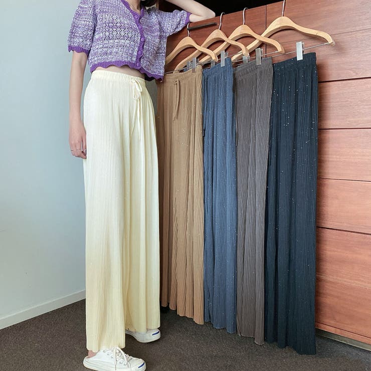 夏服 ワイドパンツ サマーパンツ | shoppinggo | 詳細画像7 