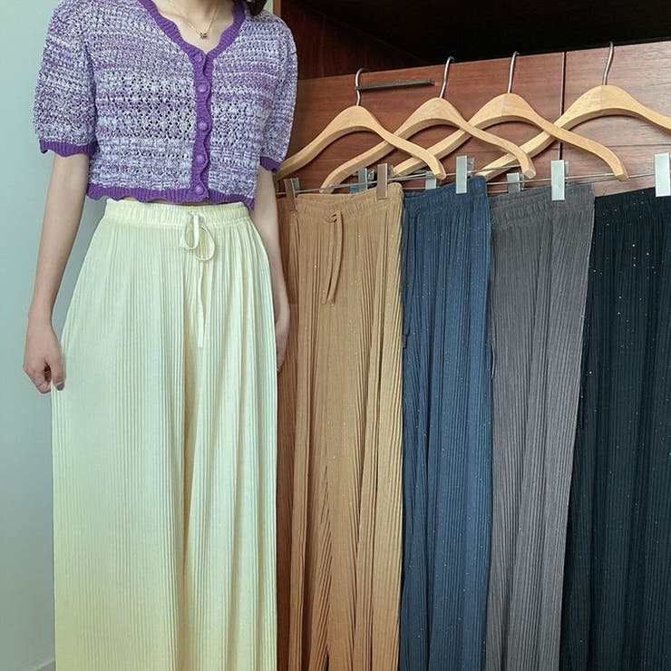 夏服 ワイドパンツ サマーパンツ | shoppinggo | 詳細画像8 