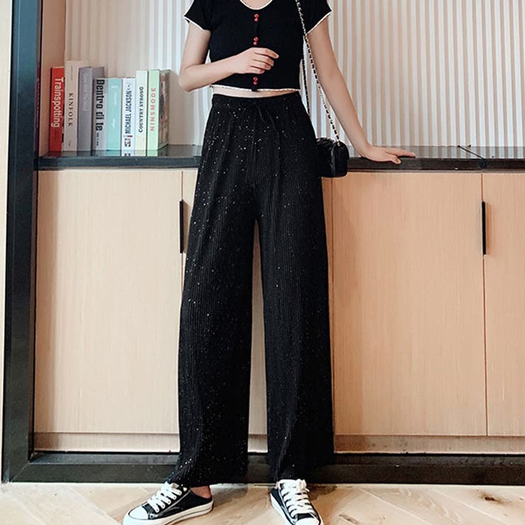 夏服 ワイドパンツ サマーパンツ | shoppinggo | 詳細画像10 