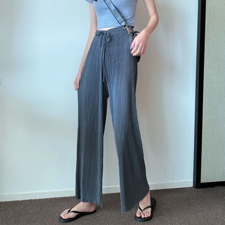 夏服 ワイドパンツ サマーパンツ | shoppinggo | 詳細画像19 