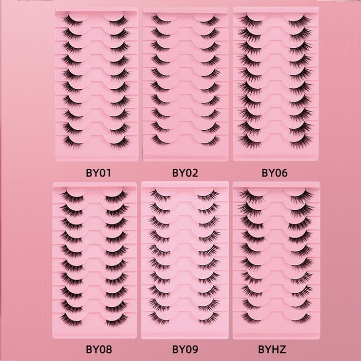 【つけまつげ】10個まとめ売り Amazon | LASHIDOL つけまつげ ナチュラル まつげ つけまつげ 目尻