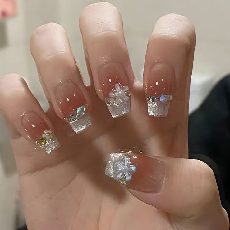 MY023 | ネイルチップ はな シンプル | shoppinggo