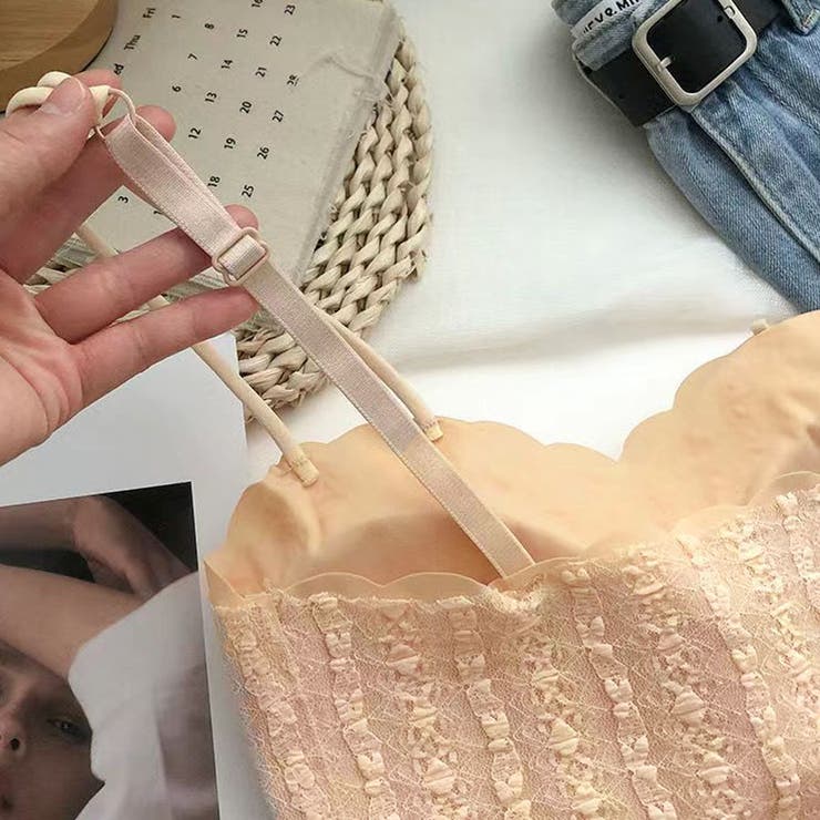 レースキャミソール ブラトップ ショート丈 | shoppinggo | 詳細画像9 