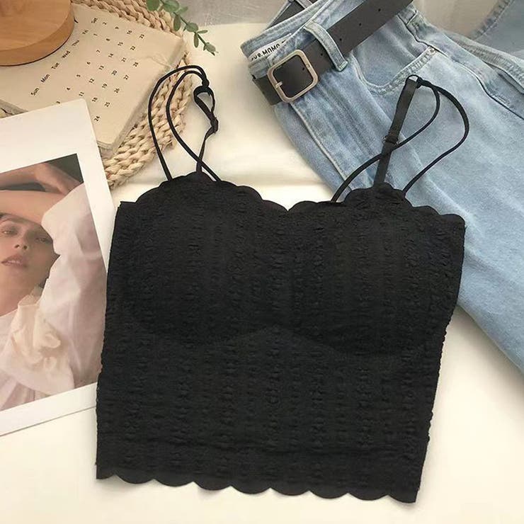 レースキャミソール ブラトップ ショート丈 | shoppinggo | 詳細画像10 