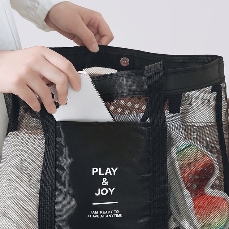 プールバッグ ビーチバッグ 2層タイプ | shoppinggo | 詳細画像5 