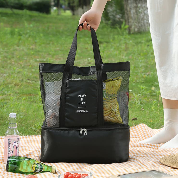 プールバッグ ビーチバッグ 2層タイプ | shoppinggo | 詳細画像8 