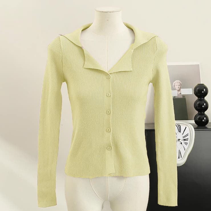 ニットトップス セーター Vネック | shoppinggo | 詳細画像3 