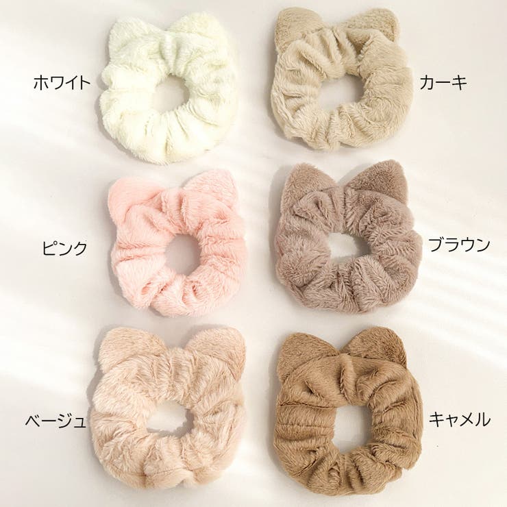 ヘアゴム シュシュ フワフワ | shoppinggo | 詳細画像2 