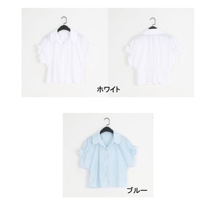 vネック ブラウス スキッパーブラウス | shoppinggo | 詳細画像2 