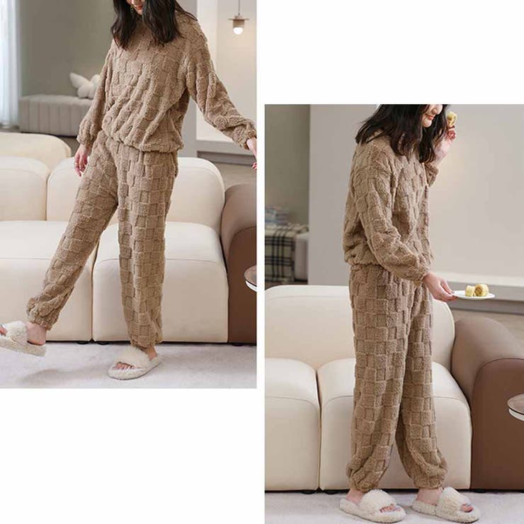 部屋着パジャマ ルームウェアレディース もこもこ | shoppinggo | 詳細画像12 