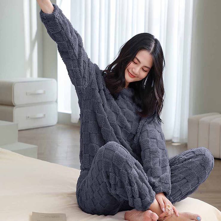 部屋着パジャマ ルームウェアレディース もこもこ | shoppinggo | 詳細画像18 