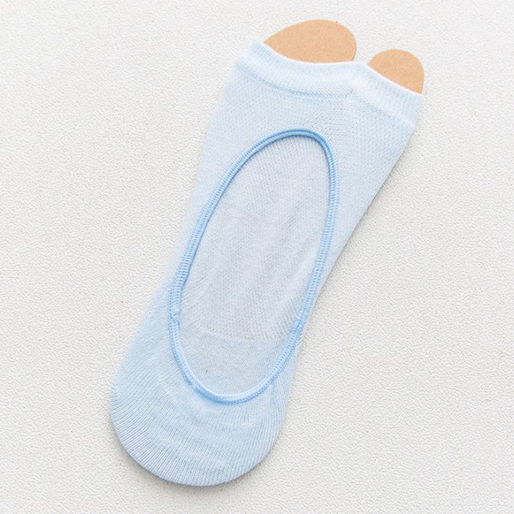 ブルー | ソックス レディース フットカバー | shoppinggo