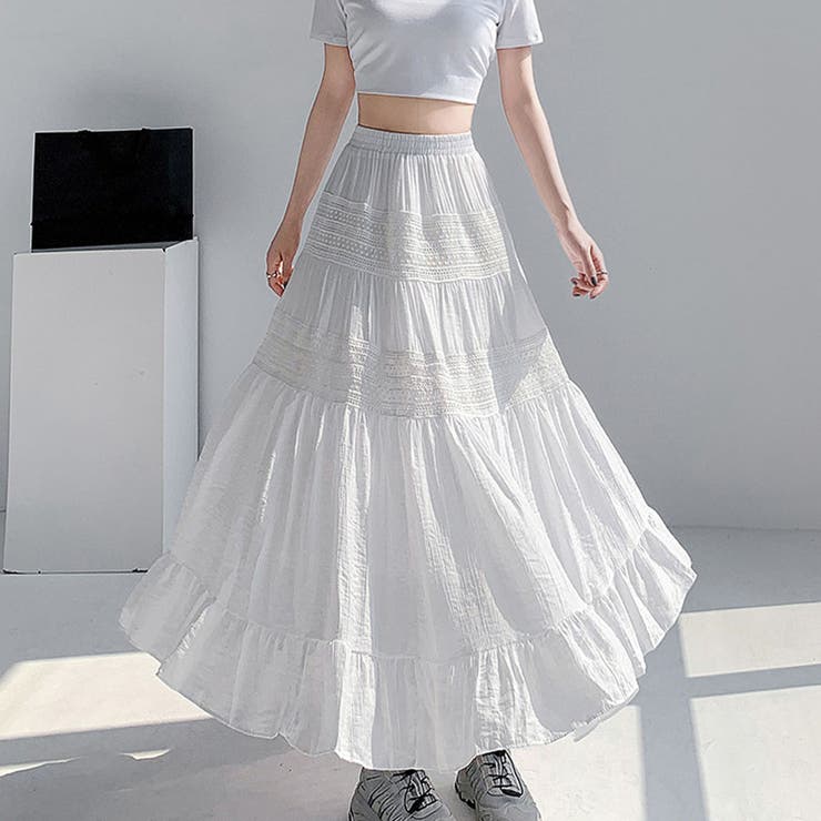 プリーツスカートロング黒 無地スカート ひざ下 | shoppinggo | 詳細画像12 