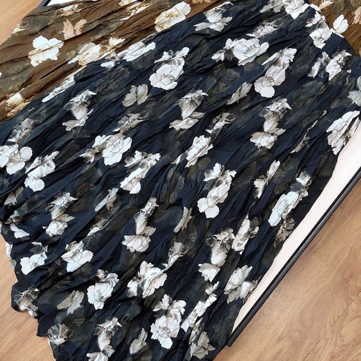 ロングスカート 花柄 フレアスカート | shoppinggo | 詳細画像4