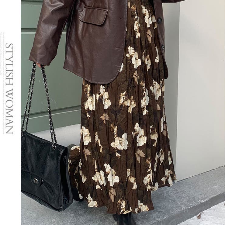 ロングスカート 花柄 フレアスカート | shoppinggo | 詳細画像18