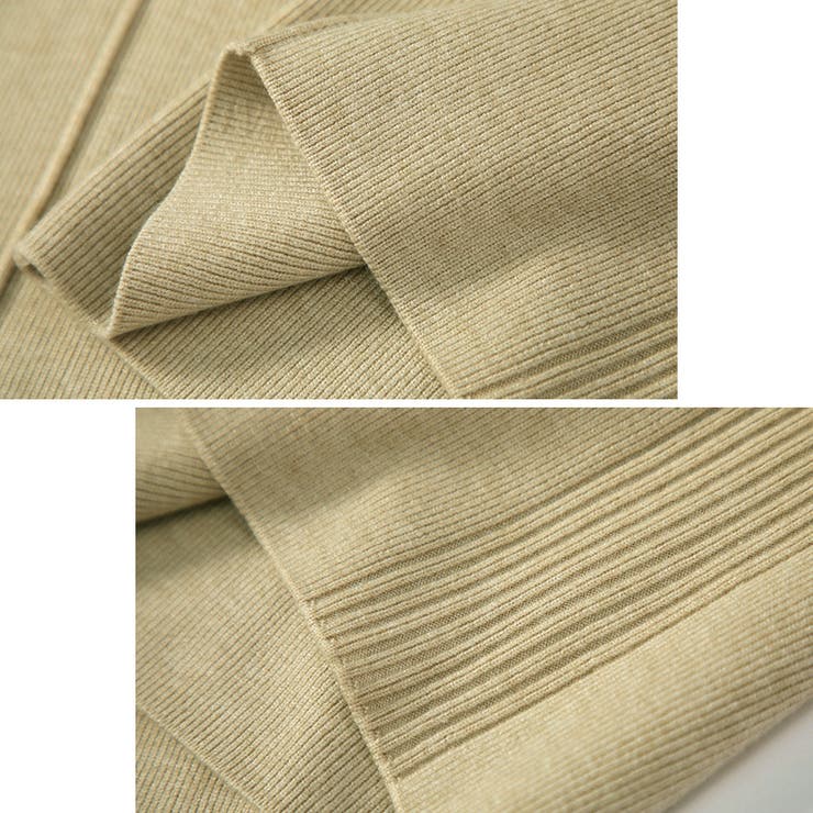 ニットパンツ リブニット ワイドパンツ | shoppinggo | 詳細画像7 