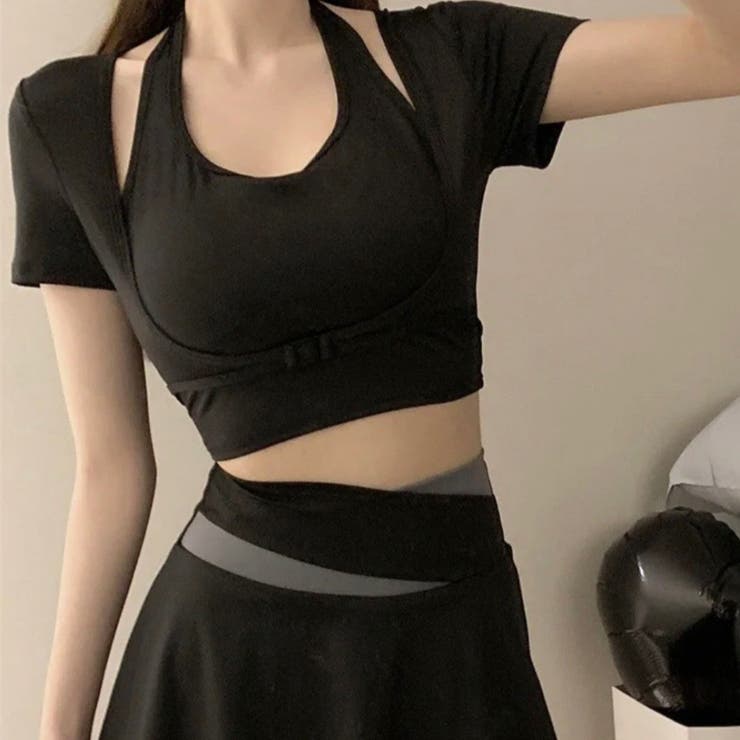 フィットネス水着2点セット レディース セパレート | shoppinggo | 詳細画像11 