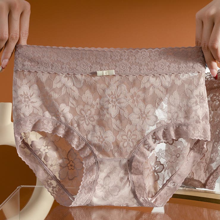 パープル | レースショーツ 花柄 セクシー | shoppinggo