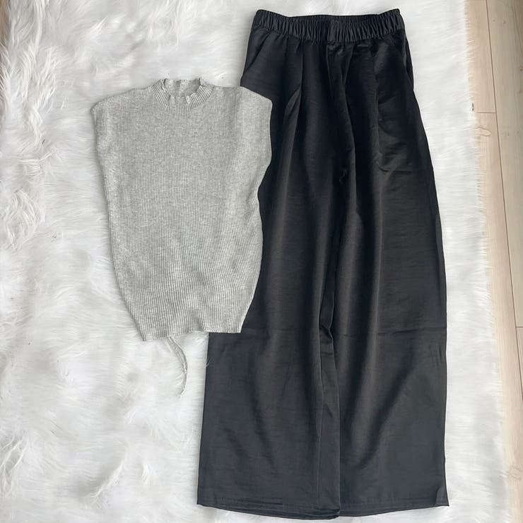サマーニット ワイドパンツ セットアップ | shoppinggo | 詳細画像7 