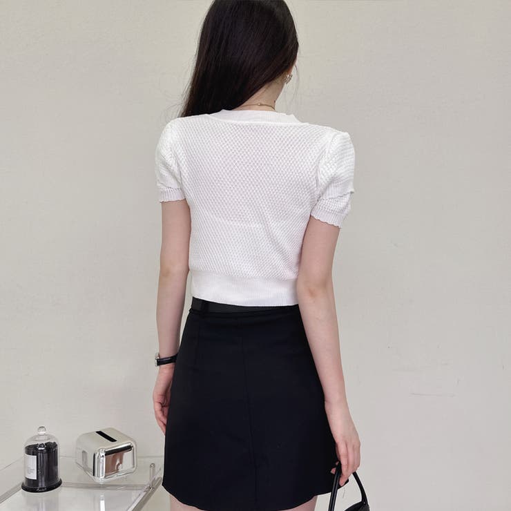 夏服 新作 サマーニットトップス | shoppinggo | 詳細画像5 