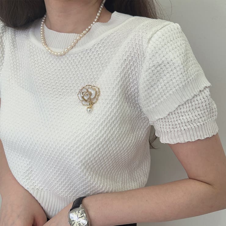 夏服 新作 サマーニットトップス | shoppinggo | 詳細画像6 